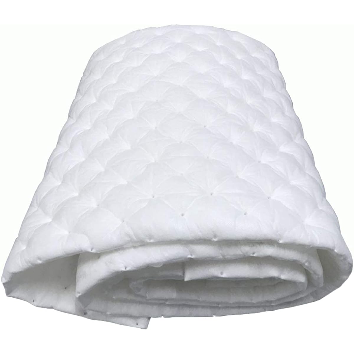 White Soundproof Mat, Bedroom Apartment Sound Absorbing Cotton Foldable Portable Shock Absorber 5032CM (50*32CM*16MM) (50*32CM*10MM)