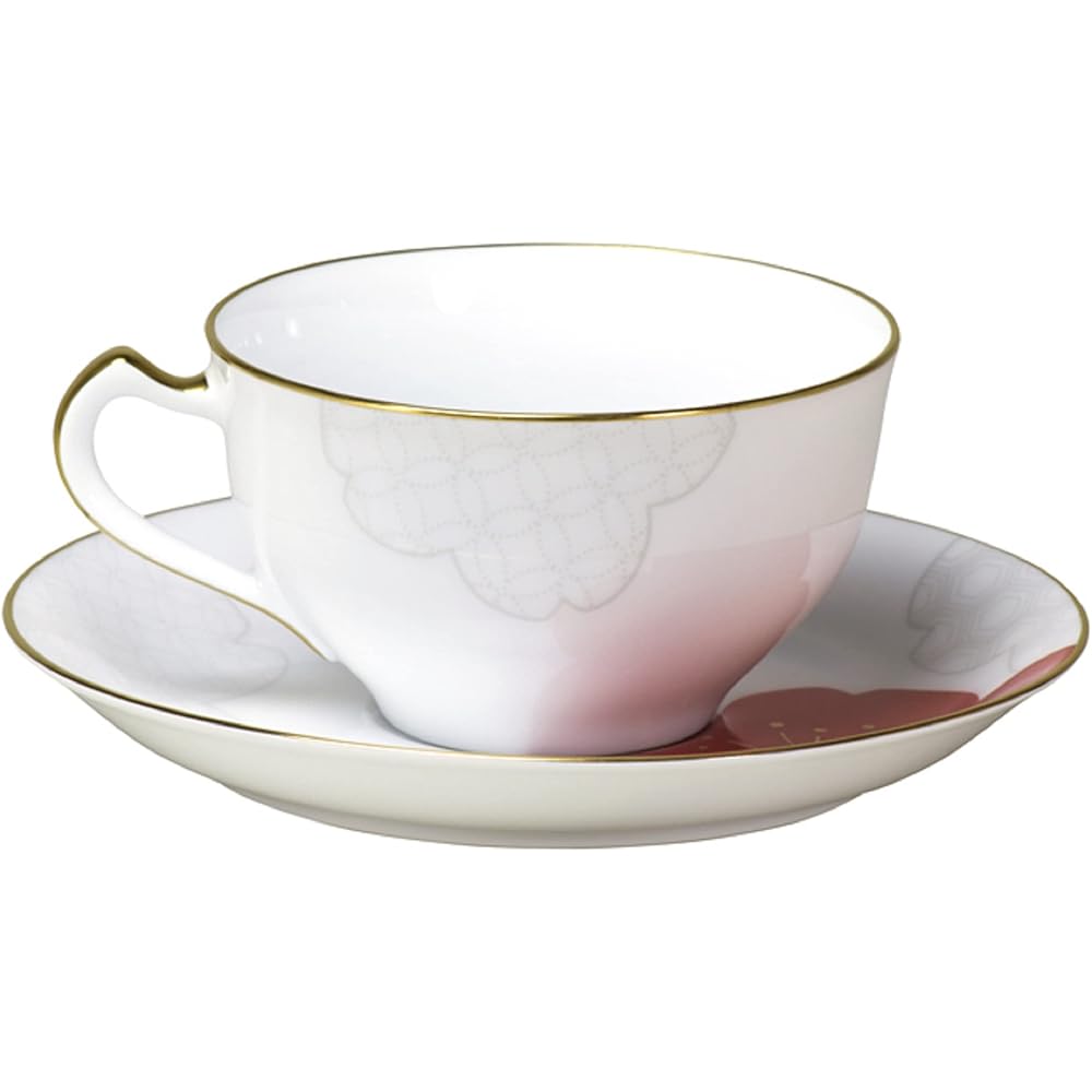 Okura Toen Sakura Series No. 5 "Kissho Sakura" Cup & Saucer 1C/A682-5