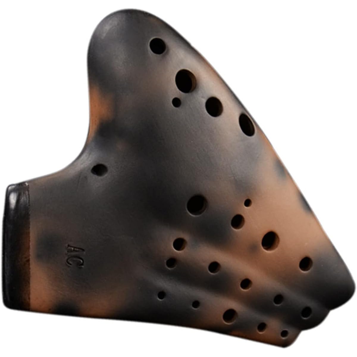 Professional 3 Tube AC Mid-Range C Tune Smoked Ocarina Musical Instrument Multi-Tube Ocarina Playing Ocarina Ocarina Musical Instrument