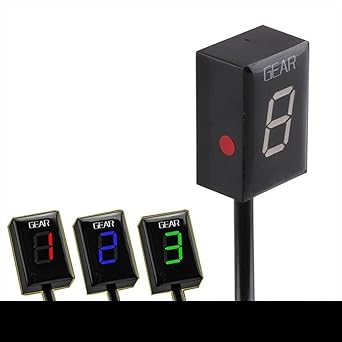Speed Display Meter Gear Indicator For Kawasaki ER6N Z1000SX Ninja 400 Z1000 Z800 Z750 Ve-rs-ys 650 Z650 W800 Ninja 300 Motorcycle Speed LED Display
