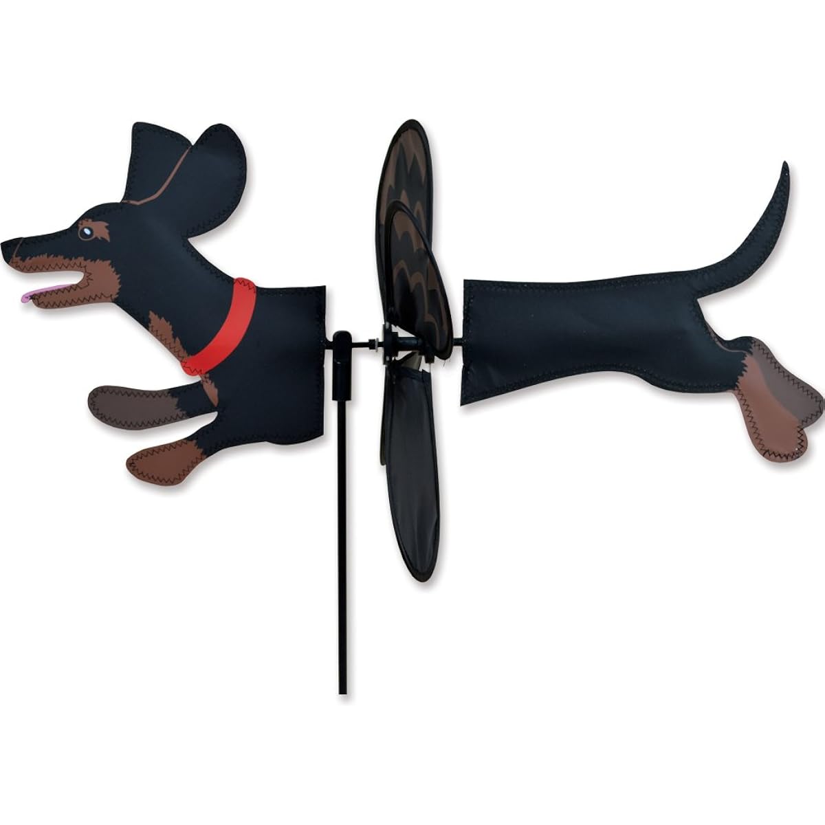 Petite Spinner - Black Dachshund
