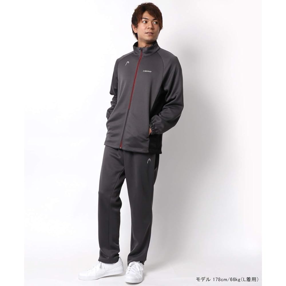[Head] Jersey Top and Bottom Set Men's Antibacterial and Odor Resistant Long Sleeve Setup Top and Bottom Sports