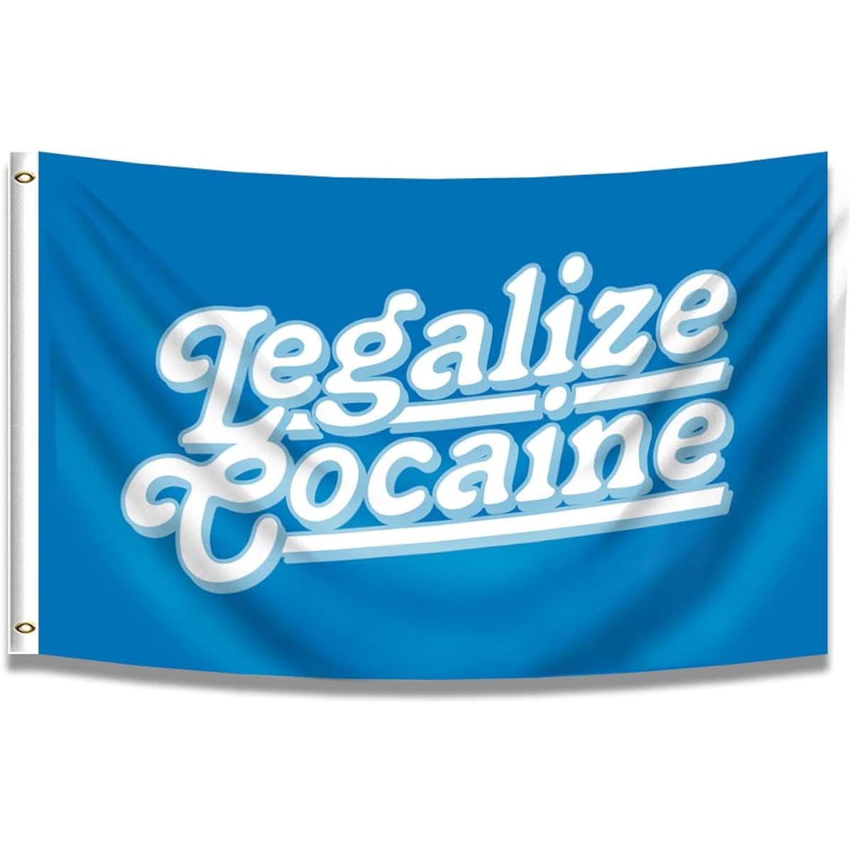 ENMOON Legalize Cocaine Flag Banner 3x5ft College Dorm Bar Man Cave