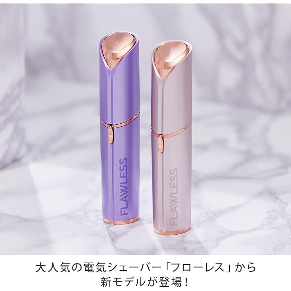 Flawless Face Premium 3.0 Facial Shaving Electric Face Shaver Face Shaver Razor Razor Unwanted Hair for Women Electric Shaver Cordless Ladies Downy Hair (Lavender)