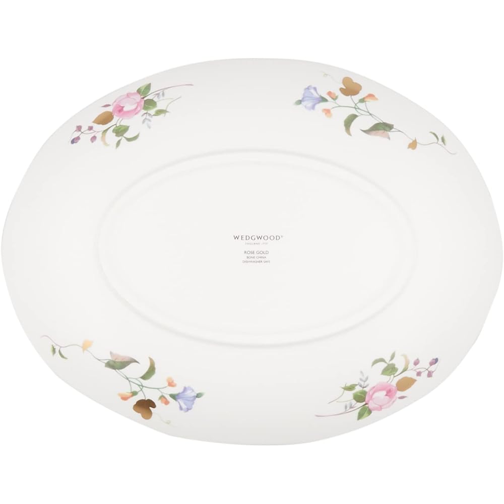 [Regular Imported Product] Wedgwood Rose Gold Oval Dish Wedding Gift Present 5C111009911
