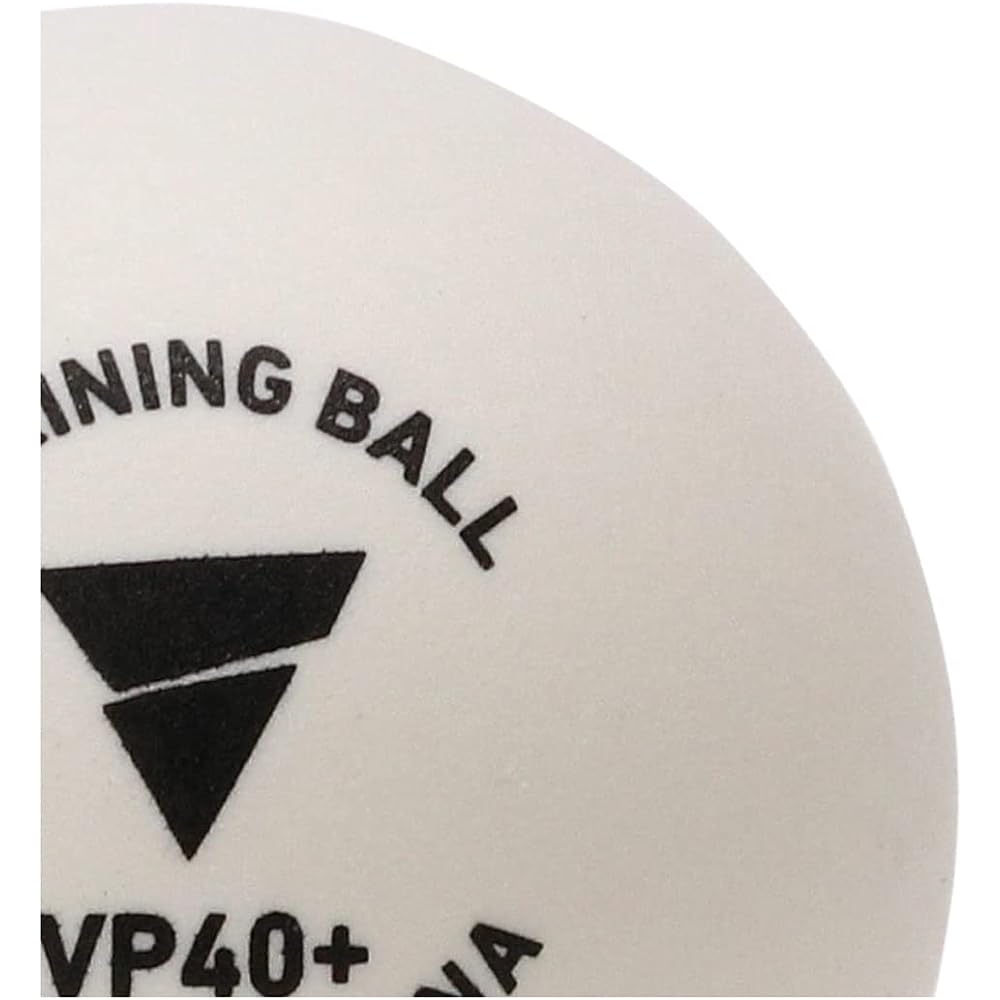 VICTAS Table Tennis Practice Ball VP40+ Training Ball White