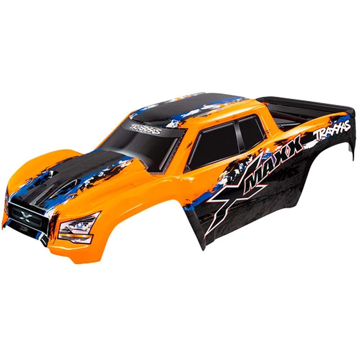 Traxxas 7811 - X-Maxx Precut Body Mount & Tailgate Protector Orange