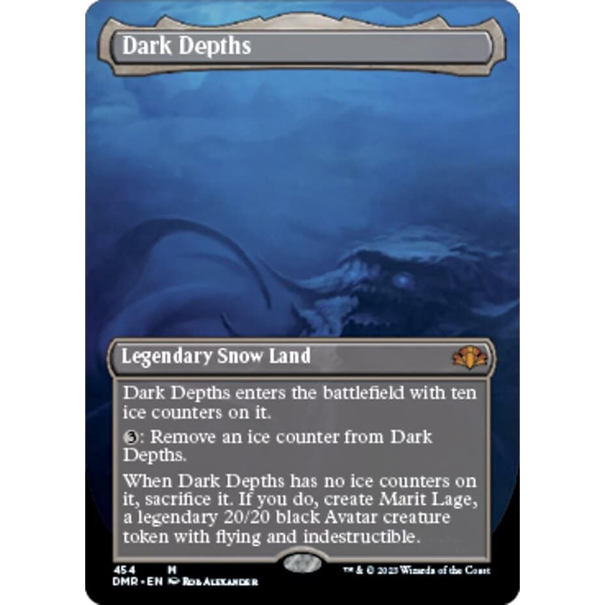 Magic: The Gathering - Dark Depths (454) - Borderless - Dominaria Remastered Edition