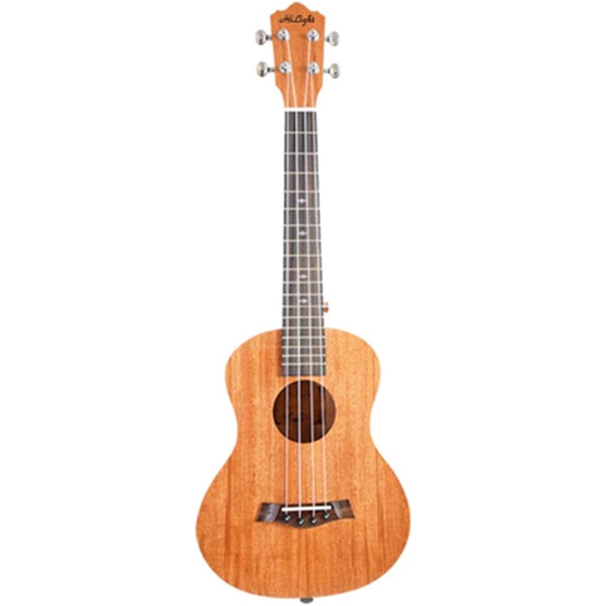 Ukulele 4-string Mahogany Ukulele Acoustic Ukulele Hawaii Guitar Natural Good enough for beginners (Color: Natural, Size: 21 inches)