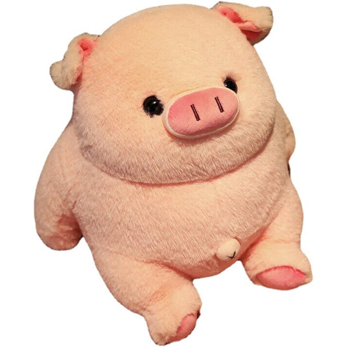 Pig Pig Body Pillow Large Lifelike Animal Plush Toy Fluffy Side Sleeping Side Sleeping Pillow Soft Side Sleeping Celebration Cushion Pink 40cm Valentine's Day Birthday Gift Cute Interior Relaxation Store Decoration