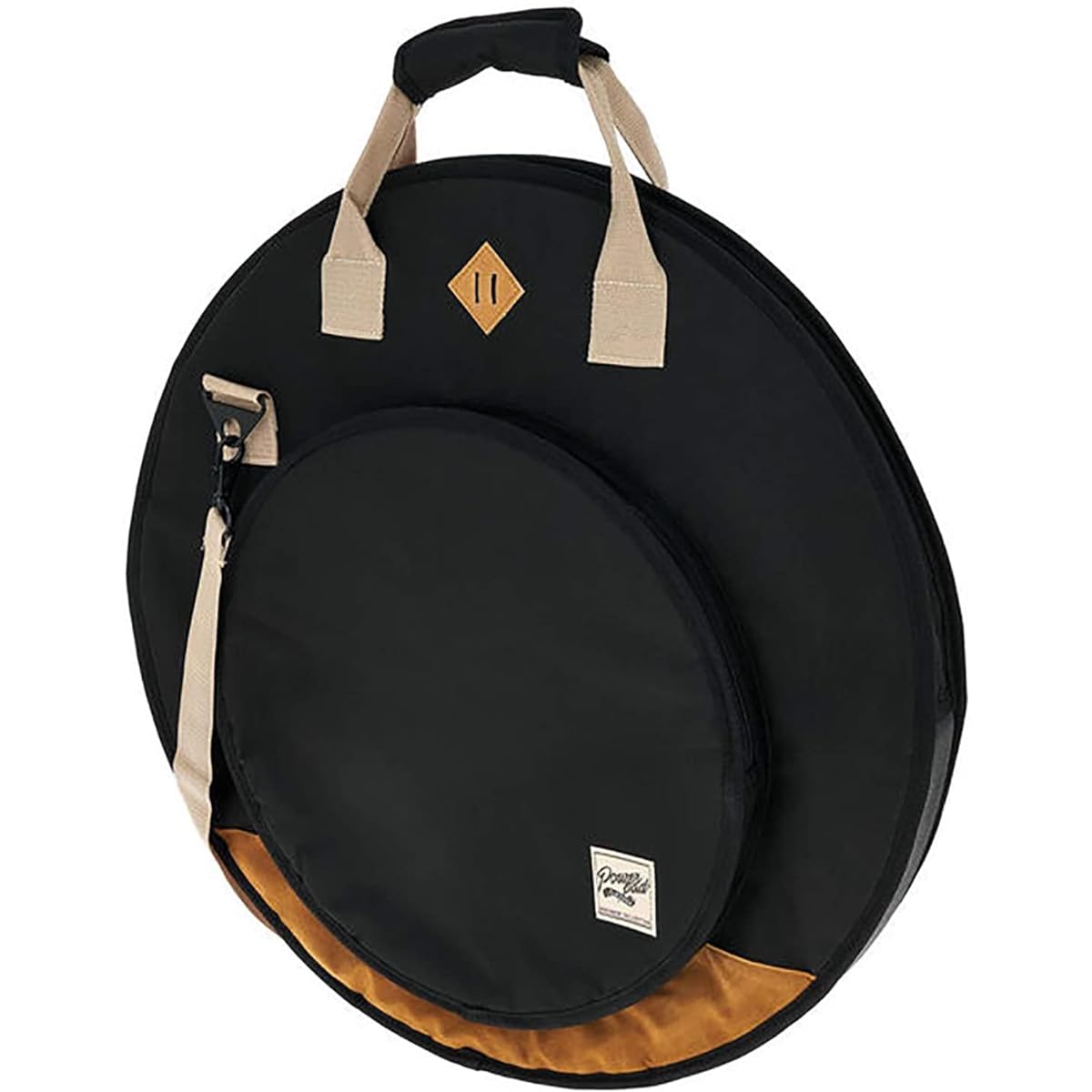 TAMA Cymbal bag with the concept of "individuality and playfulness" Can store up to 22" (black) TCB22BK