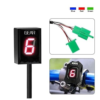 Speed Display Meter Gear Indicator CB1100SF CB600S CBR150 CBR600 F3 F4 F4i FS CBR929RR CBR1100XX 599 919 Hornet VFR750 Speed Gear Display 1-6