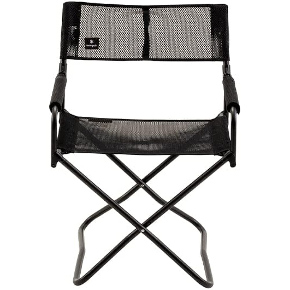Snow Peak Mesh FD Chair Black LV-077M-BK