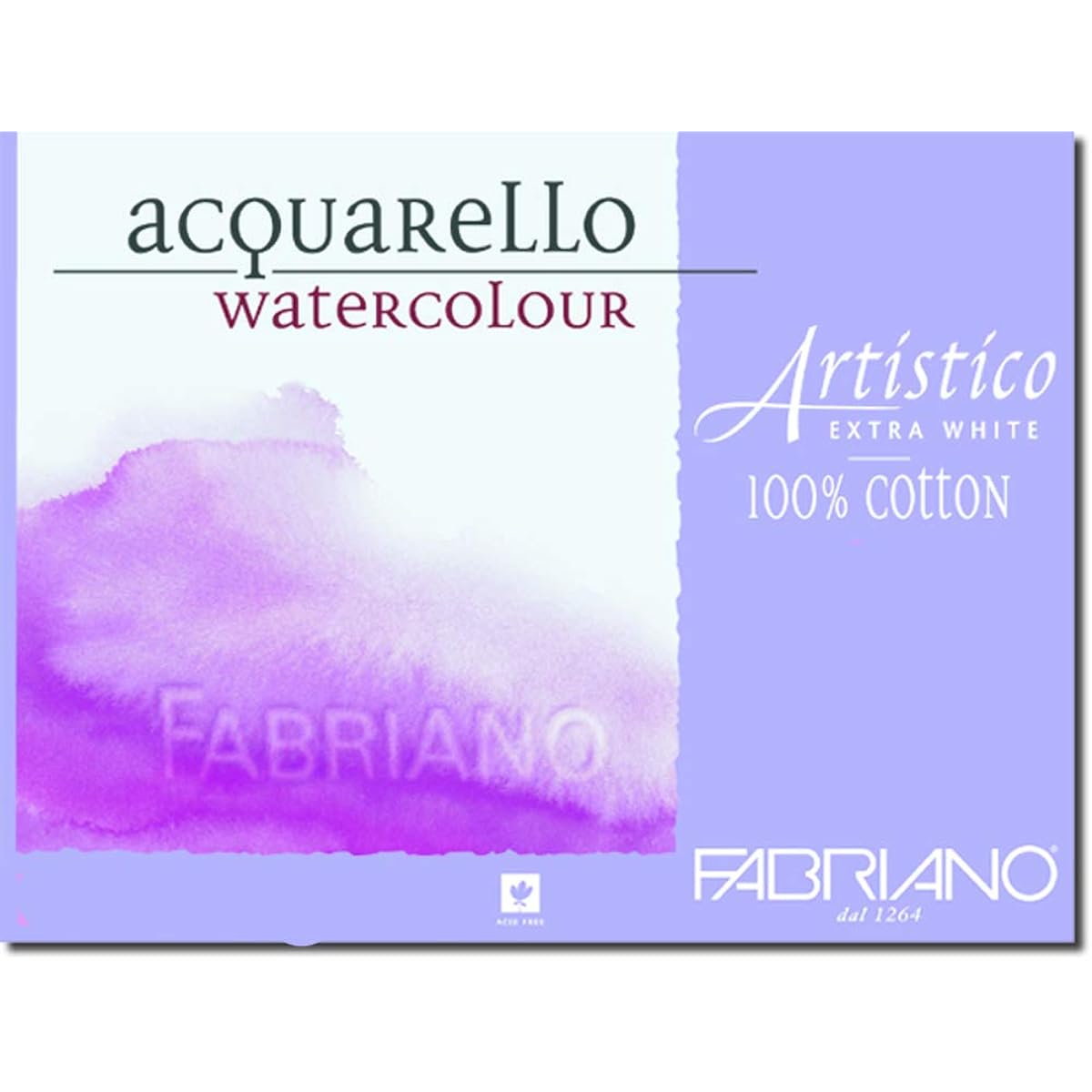 Artistico watercolor paper, extra white roll, coarse, 300g/m2, roll 1400 x 10m