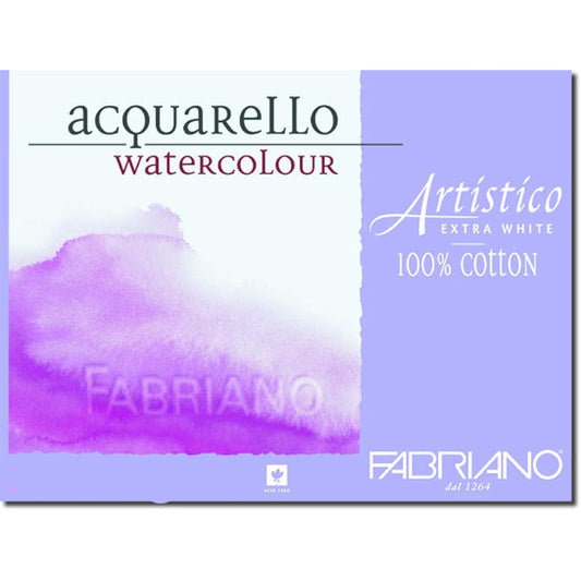 Artistico watercolor paper, extra white roll, coarse, 300g/m2, roll 1400 x 10m