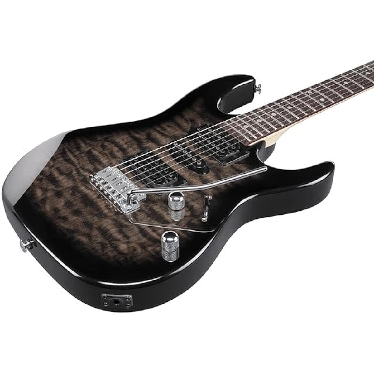 Ibanez Gio GRX70QA-TKS (Transparent Black Sunburst) Ibanez Electric Guitar [Official Japanese Product]