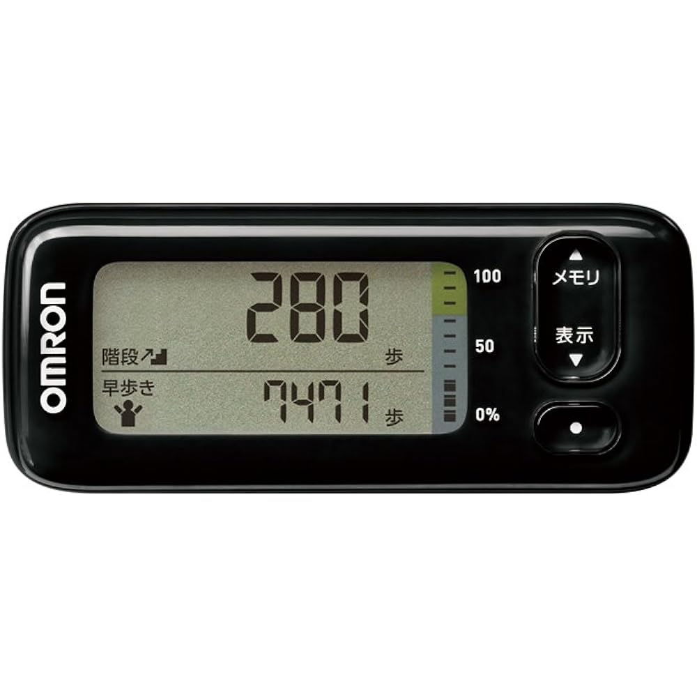 OMRON Activity Meter (Black) OMRON Calorie Scan HJA-405T-BK