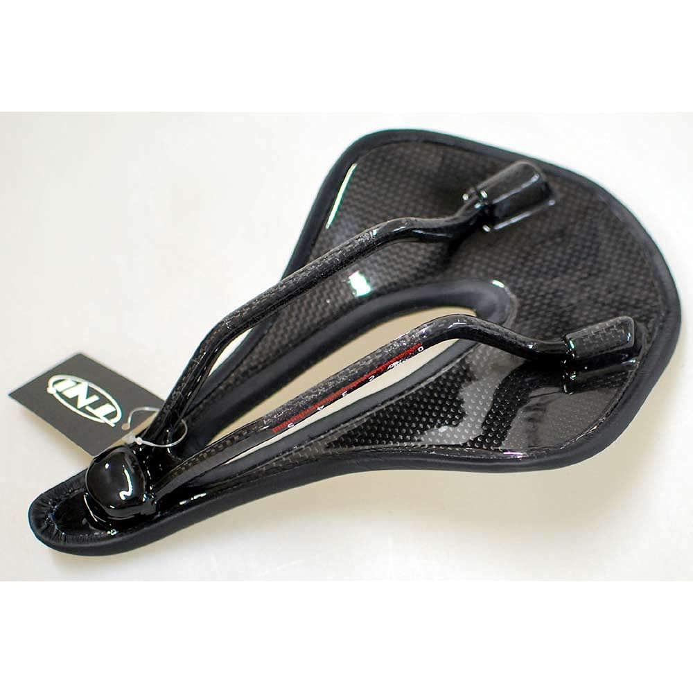 TNI LiteFly Light Fly Carbon Rail Short Nose Perforated Lightweight Saddle