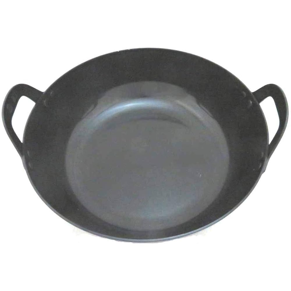 Endo Shoji Commercial Thick Plate Deep-Fried Pot 42cm Iron Made in Japan AAG09042