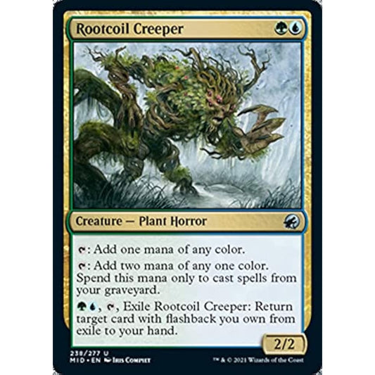 Magic: The Gathering - Rootcoil Creeper (238) - Foil - Innistrad: Midnight Hunt
