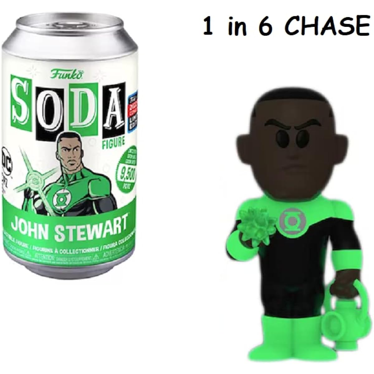 Funko Green Lantern John Stewart DC Vinyl Soda 2022 Fall Convention NYCC 9500 Pieces