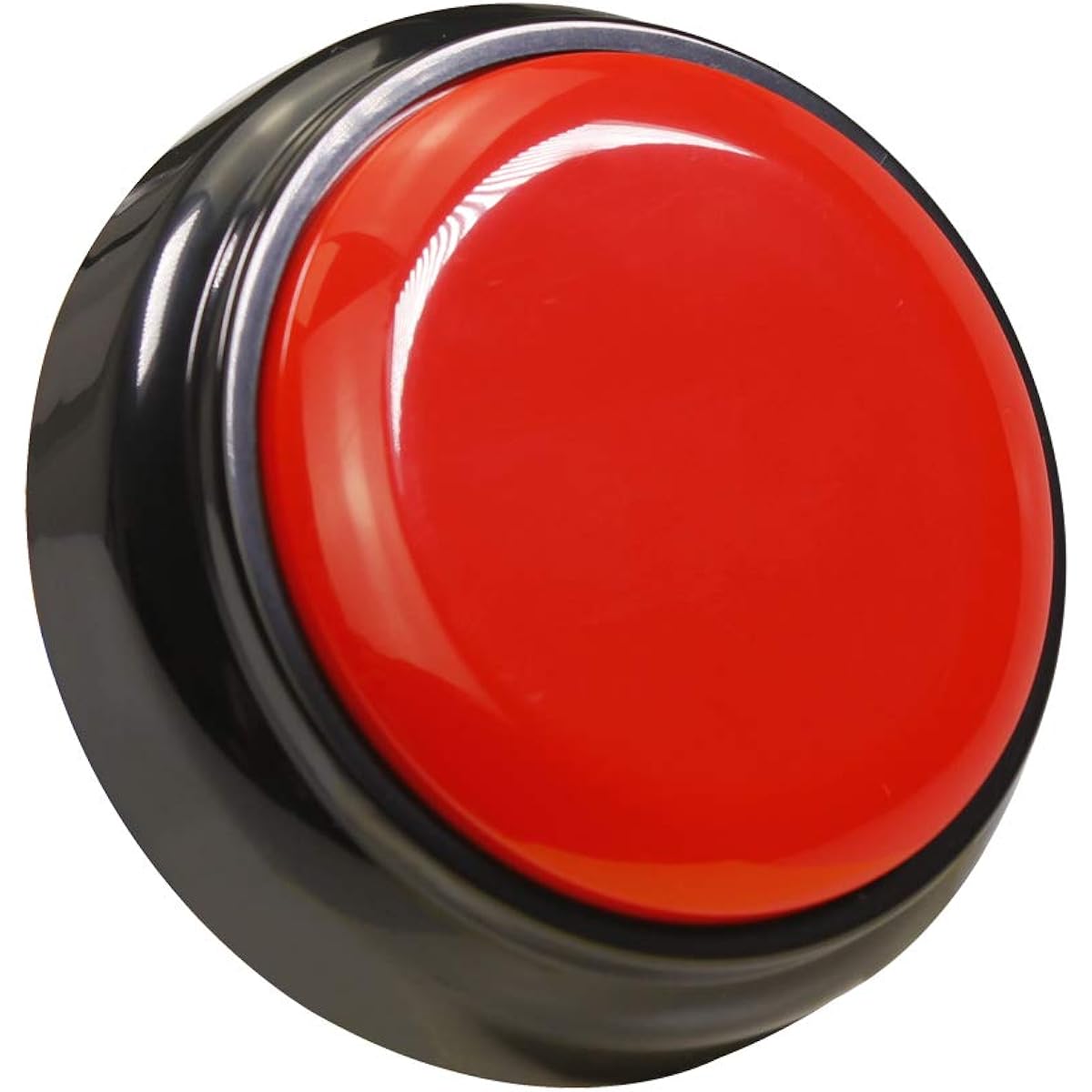 Recorder Button 30 Seconds Recording Sound Button Gift Educational 2 AAA Batteries Included (Red+Black)