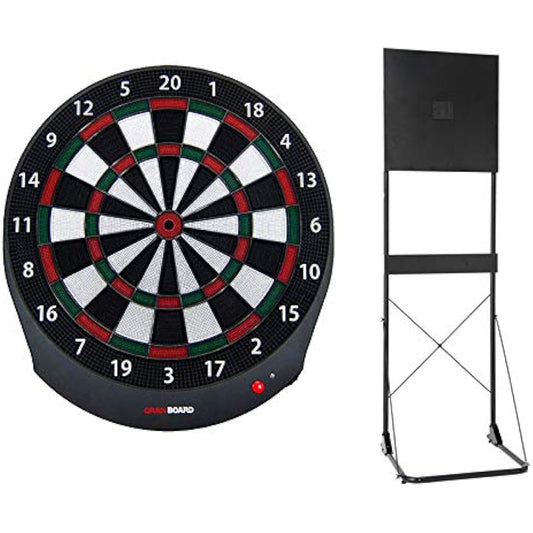 Dartboard GRAN BOARD DASH GREEN & Dart stand D.craft Artemis set