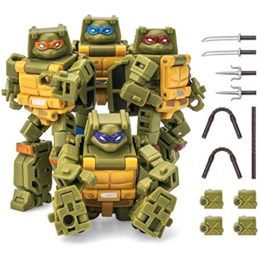 Newage NA NA H19NX PIZZERIA MINI Transformation Toy A+B Set of 4 [Parallel Import]