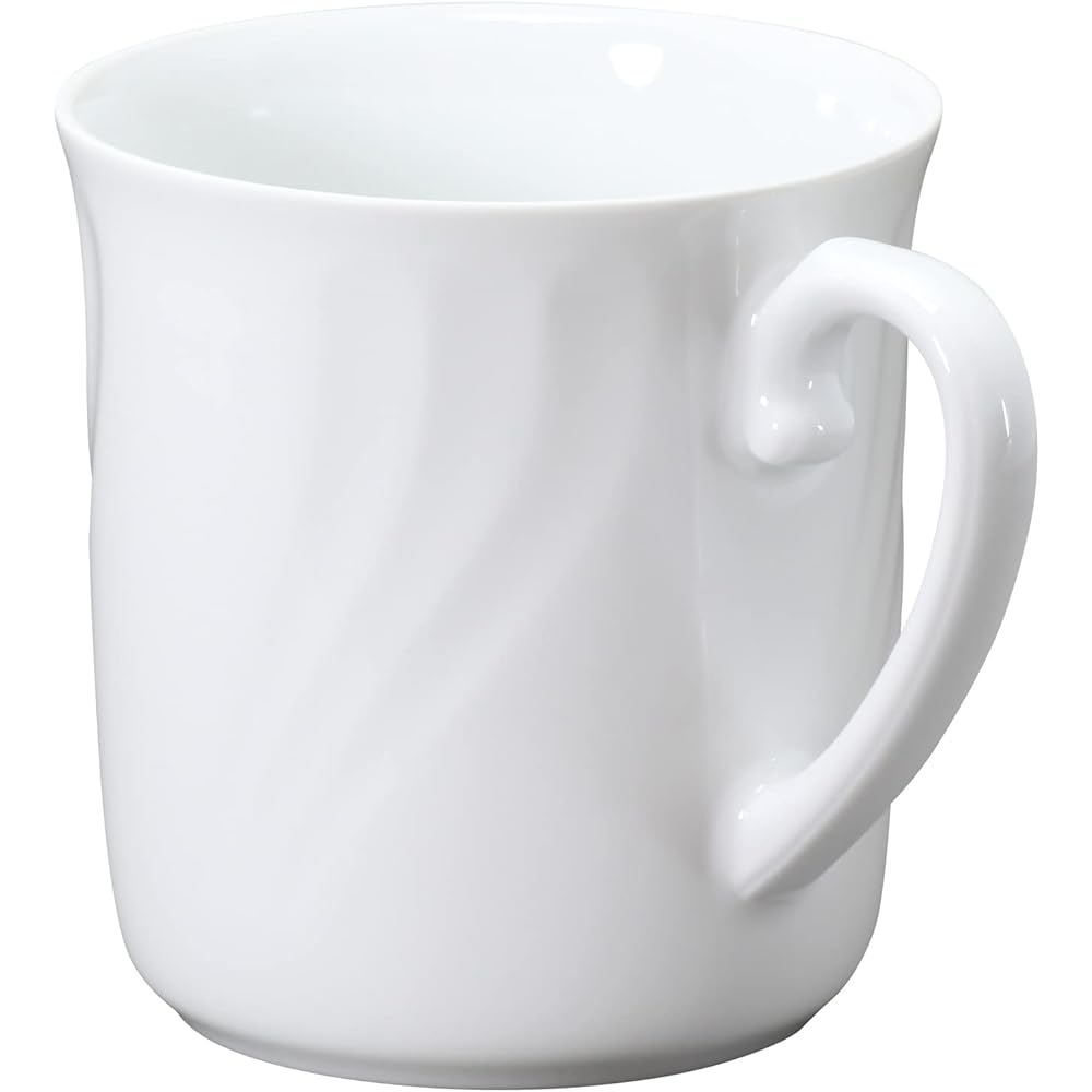 Okura Toen Janet White Mug <Microwave safe> 126C/1000-I