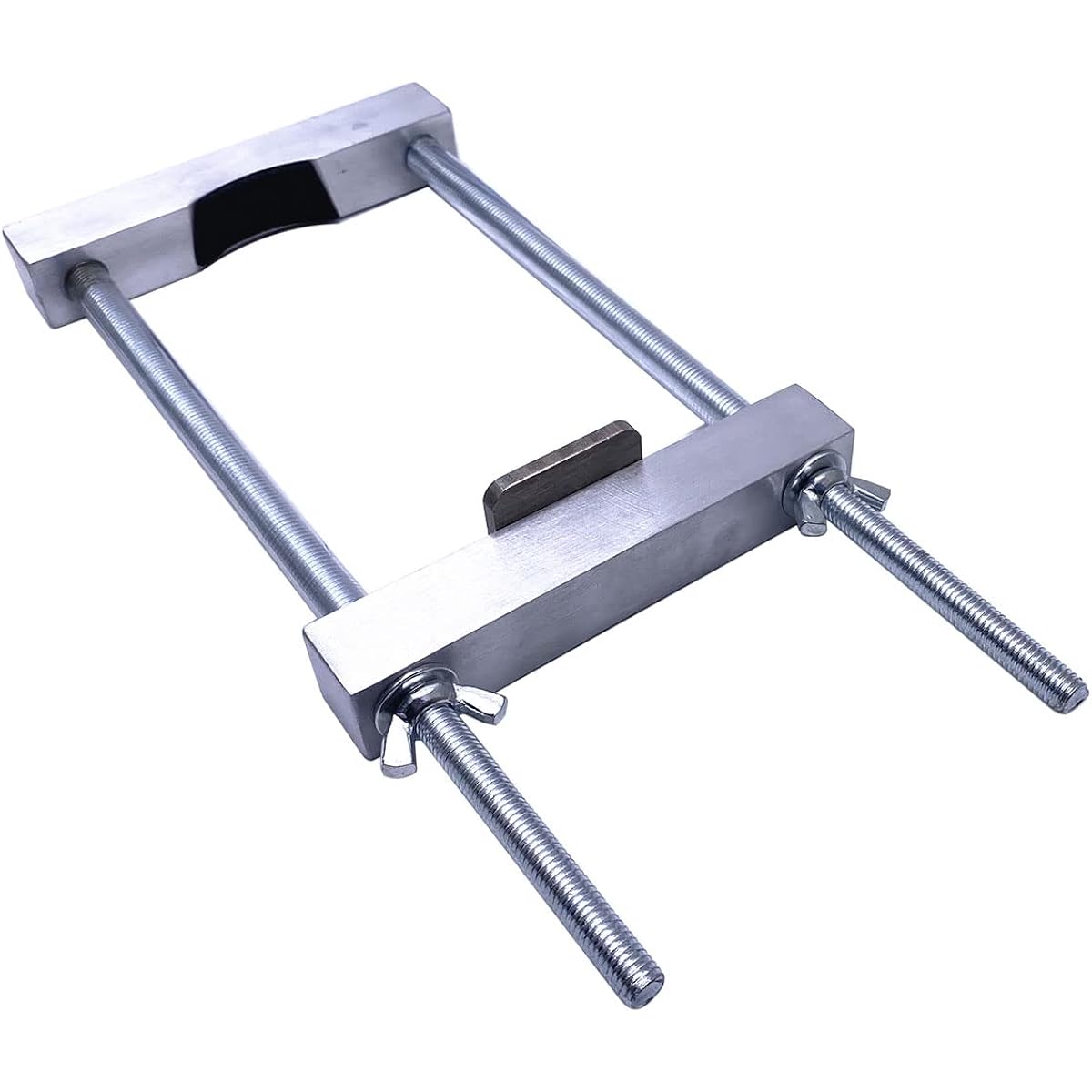 TUOREN Cello Repair Clamp Adjustable Neck Fingerboard Fixing Clamp Clip Cello Making Tool Holder Silver