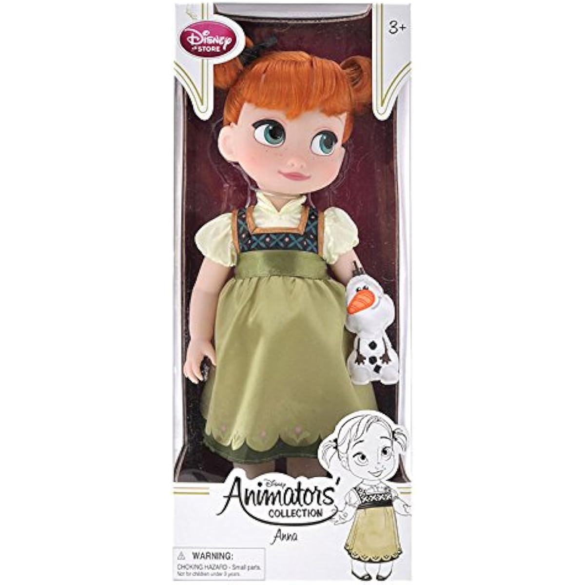 Disney Animator Collection Doll Anna with Olaf