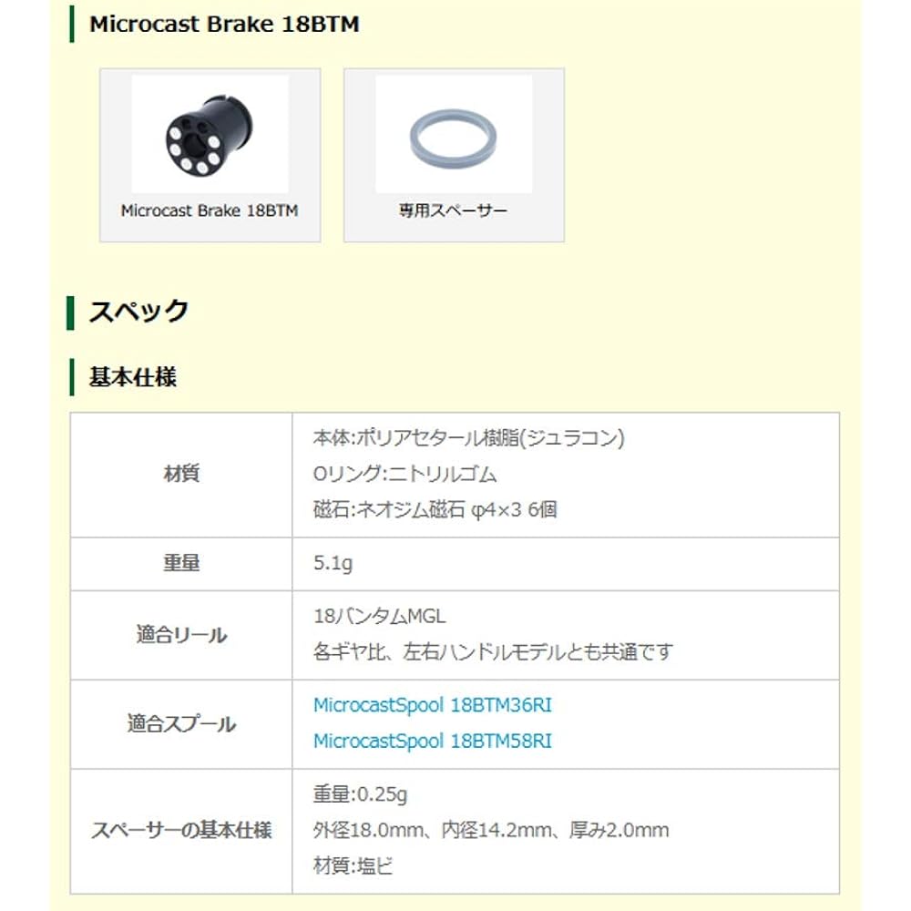 Avail Microcast Brake 18BTM