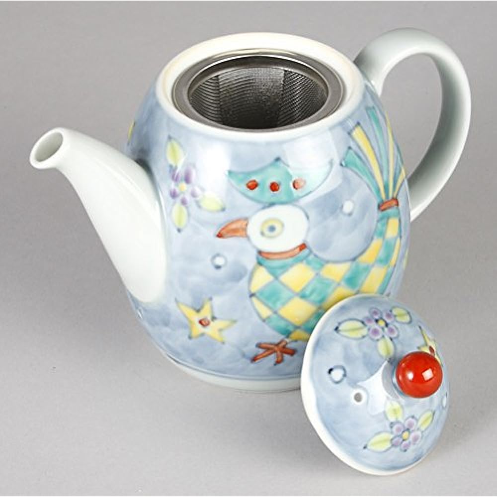 Ishimaru Pottery Yumeji Bird of Paradise Pot 009429C320