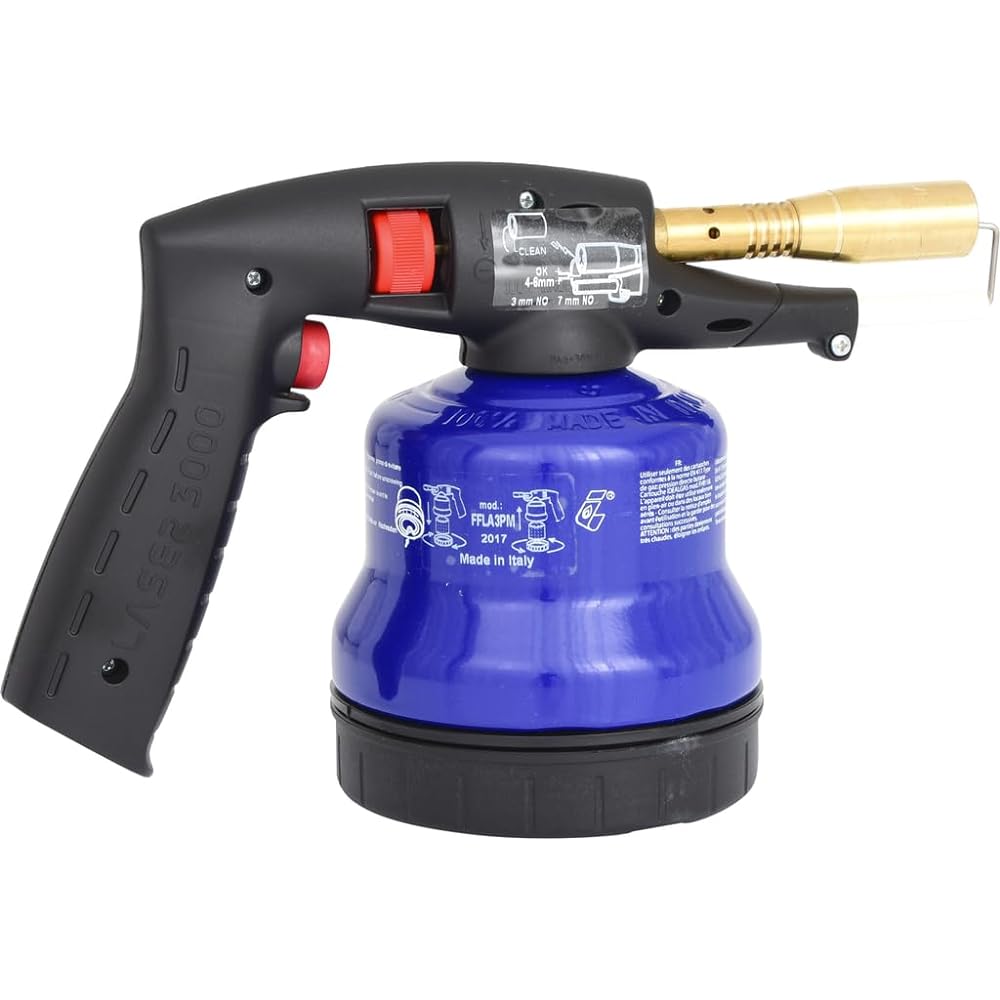 KS TOOLS Piezo Ignition Blue Universal Cartridge Soldering Torch Universal cartridge soldering torch with piezo ignition blue 903.5905