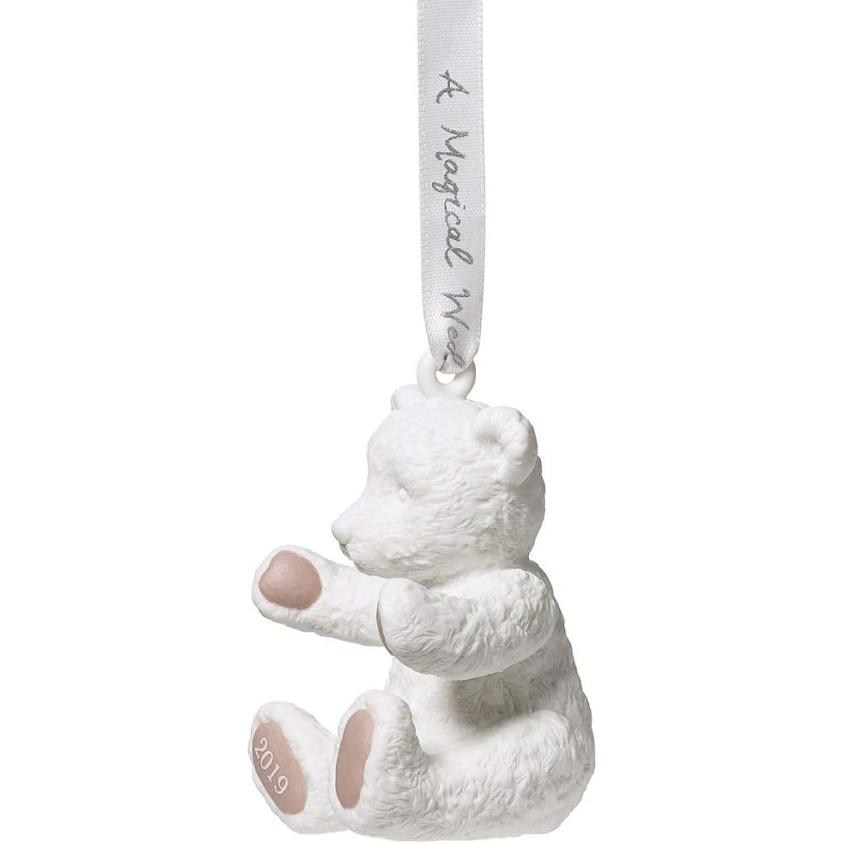 Wedgwood 2019 Baby First Christmas Pink Ornament