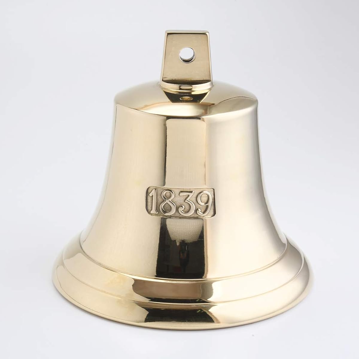 (Bell W20-H18 1839) (JEB122-PB) Made in Italy Brass Bell Golden Brass Polished Doorbell Bell BELL CAMPANA