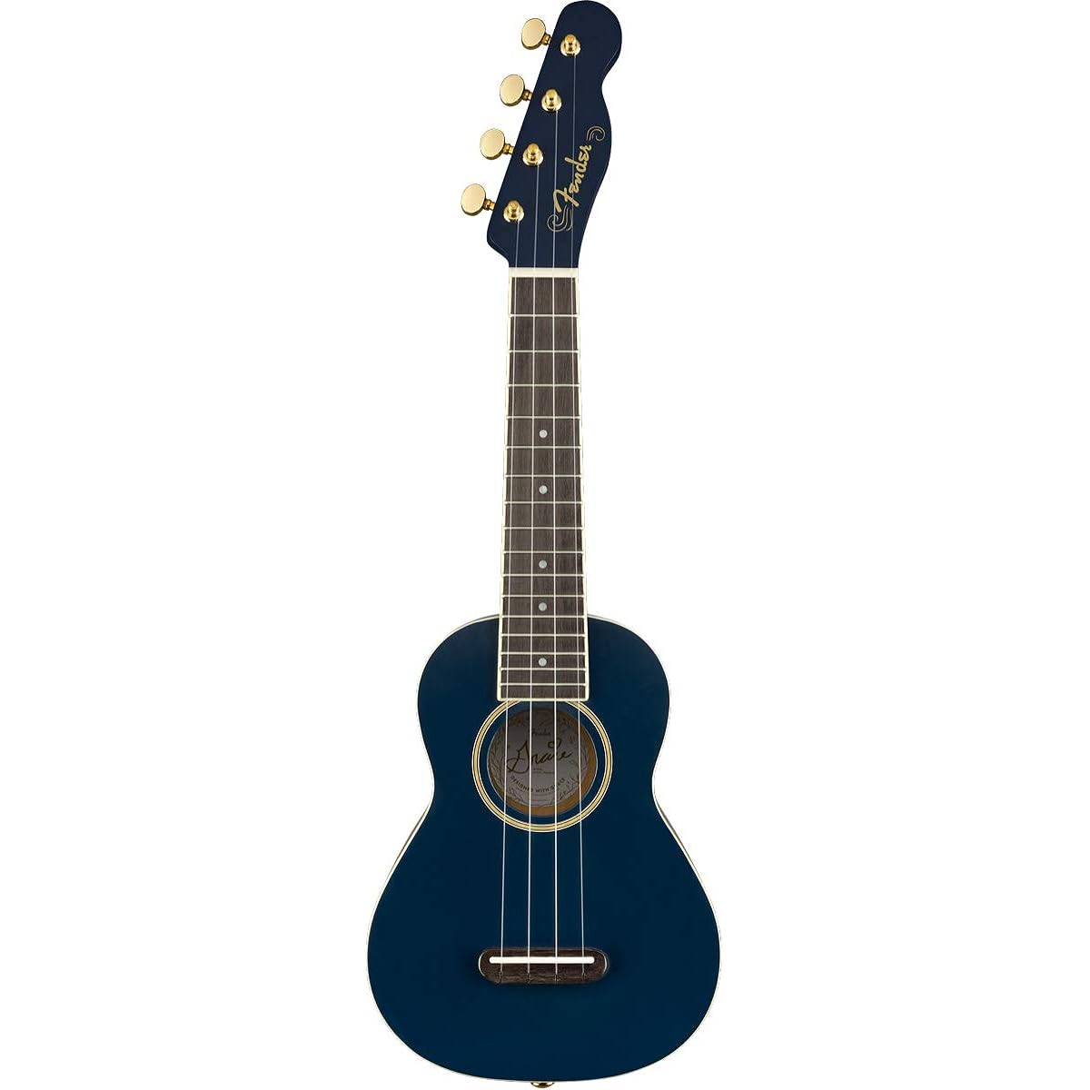 Fender Ukulele Grace VanderWaal "Moonlight" Soprano Uke Soft Case Included