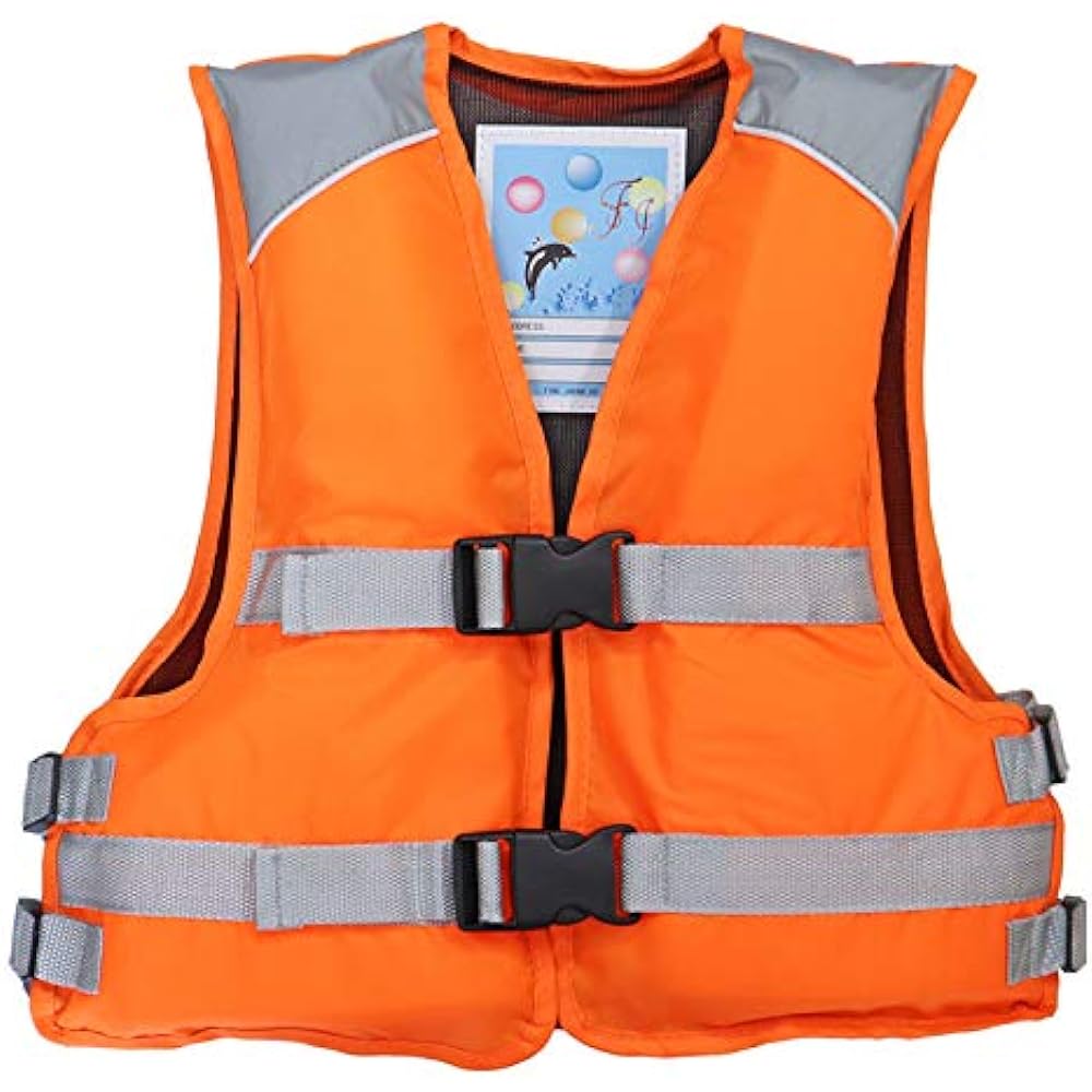 FINE JAPAN Simple Junior Floating Vest FV-6161 Children's Floating Vest for Fishing, River Play, and Water Play for Children