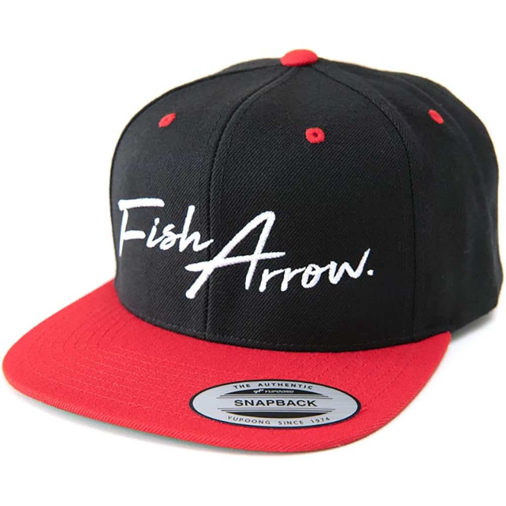 [Fish Arrow] NEW logo flat cap