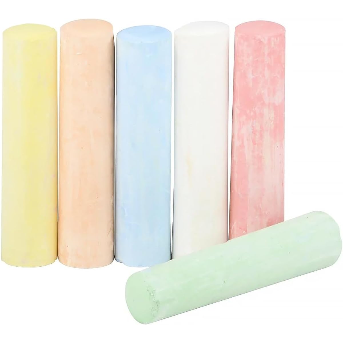 Rhode Island Novelty Jumbo Sidewalk Chalk, 37-Piece Bucket
