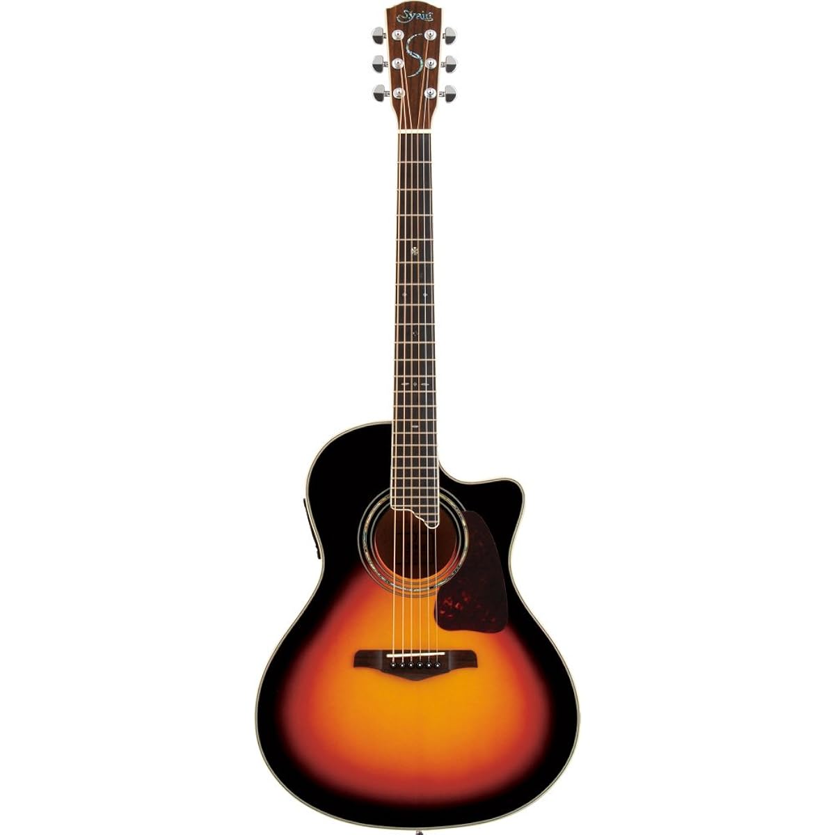 S.Yairi E-Acoustic Series Electric Acoustic Guitar YE-5M/3TS 3 Tone Sunburst