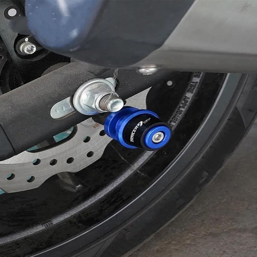 Bike Stand Swing Arm Slider 6mm Motorcycle Accessories Swing Arm Spool Slider Stand Screw For TRACER 9 GT 9GT 2021 (Color: G)