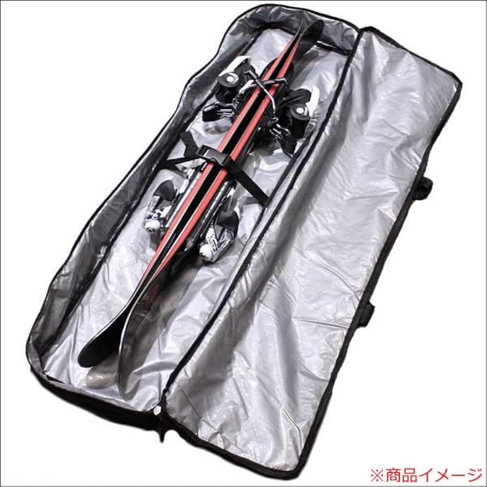 websports Box type ski board case Can store up to 105cm in total length Box type SKI BOARD CASE 105 Can store 1 pair of ski boards Ski board bag 53040