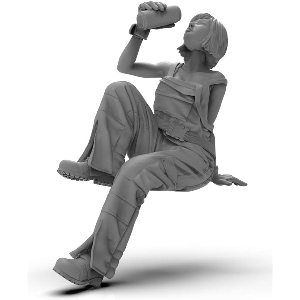 Trifactory 1/20 Girls in Action Series Bridget (1 piece, 13 parts) Resin Kit GA-002