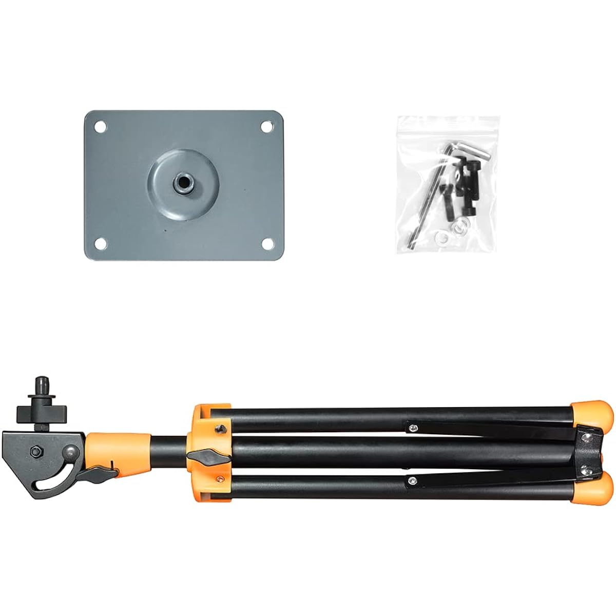 HXW PPS-75 Electronic Mount Stand with Plate for Percussion Instruments Sample Pad/Drum Pad