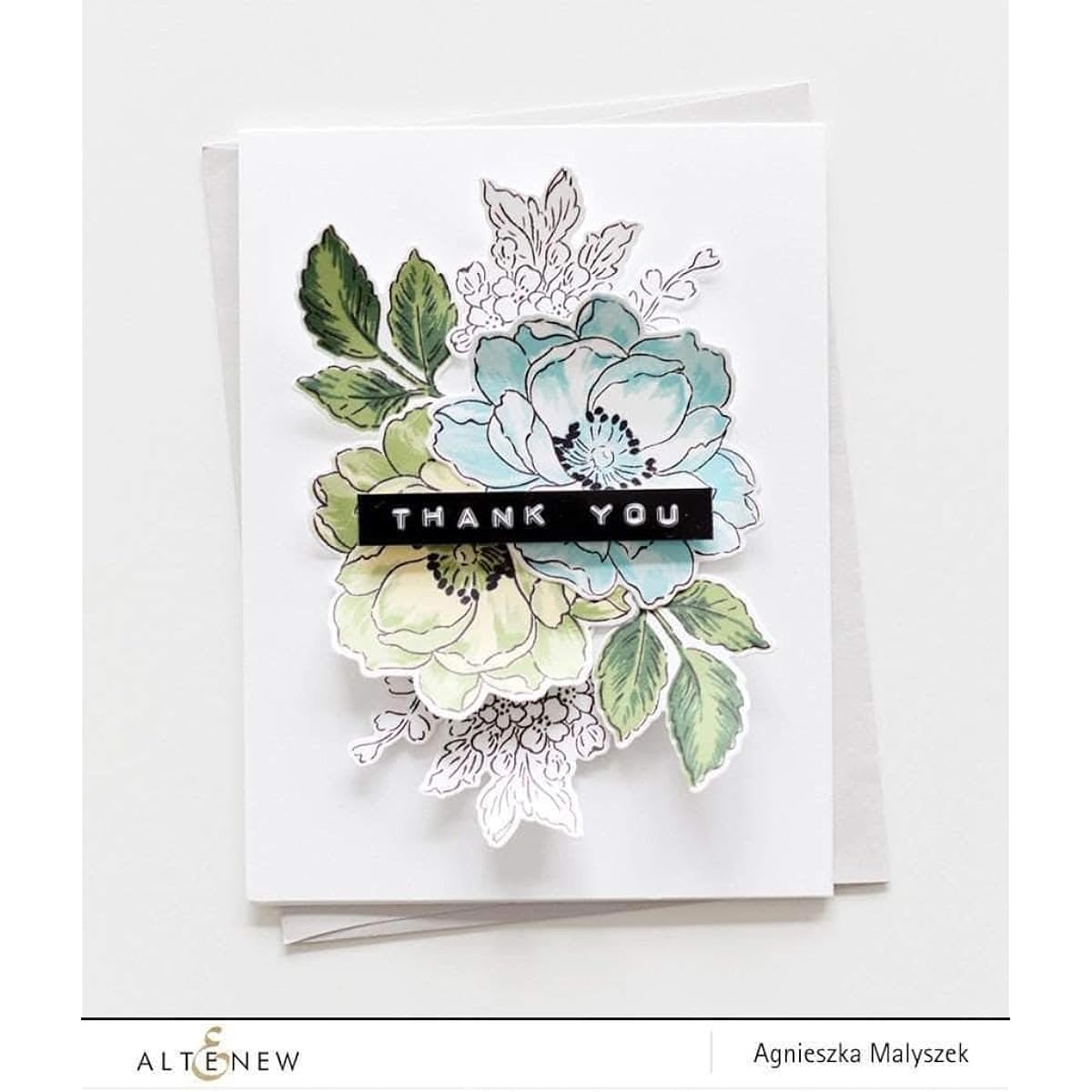 Altenew Beautiful Day 6" x 8" Clear Stamp Set Made from Photopolymer