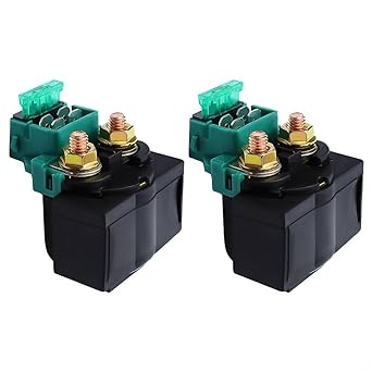 Motor Relay Honda CB125 CB-1 CB400 CB400F CB400SF CB 450 550 650 700 CB750 CB750F CB 900 1000 CB1100F Motorcycle Starter Relay (Color : 2 pcs)