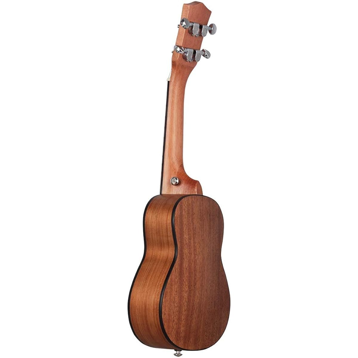 Ukulele 21 inch Mahogany Ukelelen Hawaii Guitar for Kids and Music Beginners Natural Easy to carry anywhere (Color: Natural, Size: 21 inches)