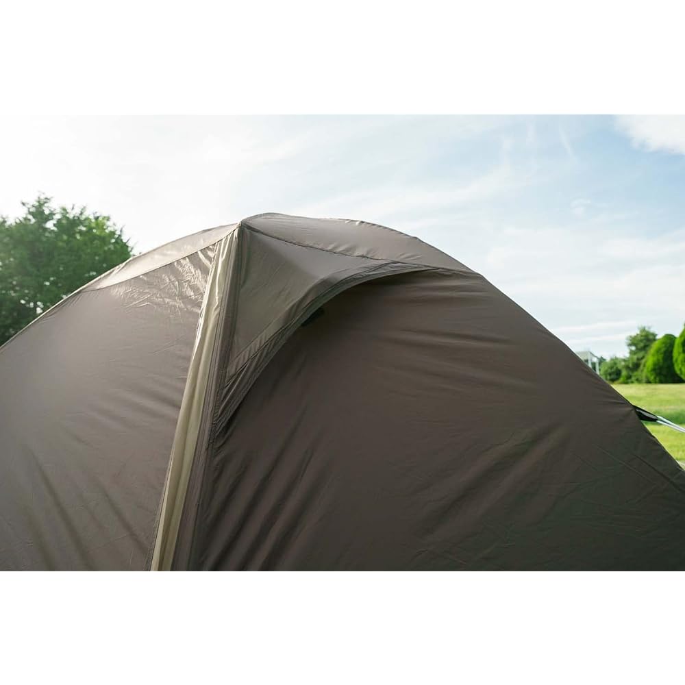 Ogawa Outdoor Camping Tent Stacy Falda [For 2-3 People] Dark Brown x Sand Beige 2618