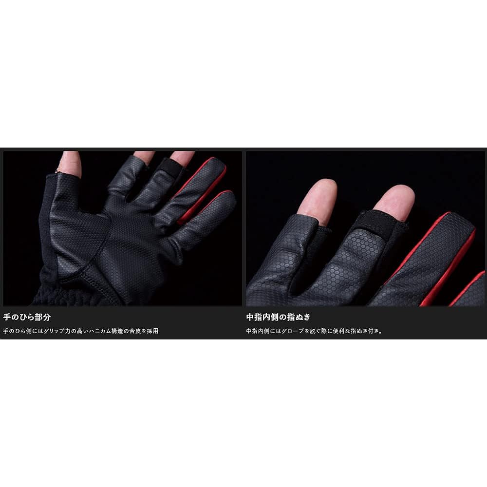 JACKALL Versatile Gloves Three Finger